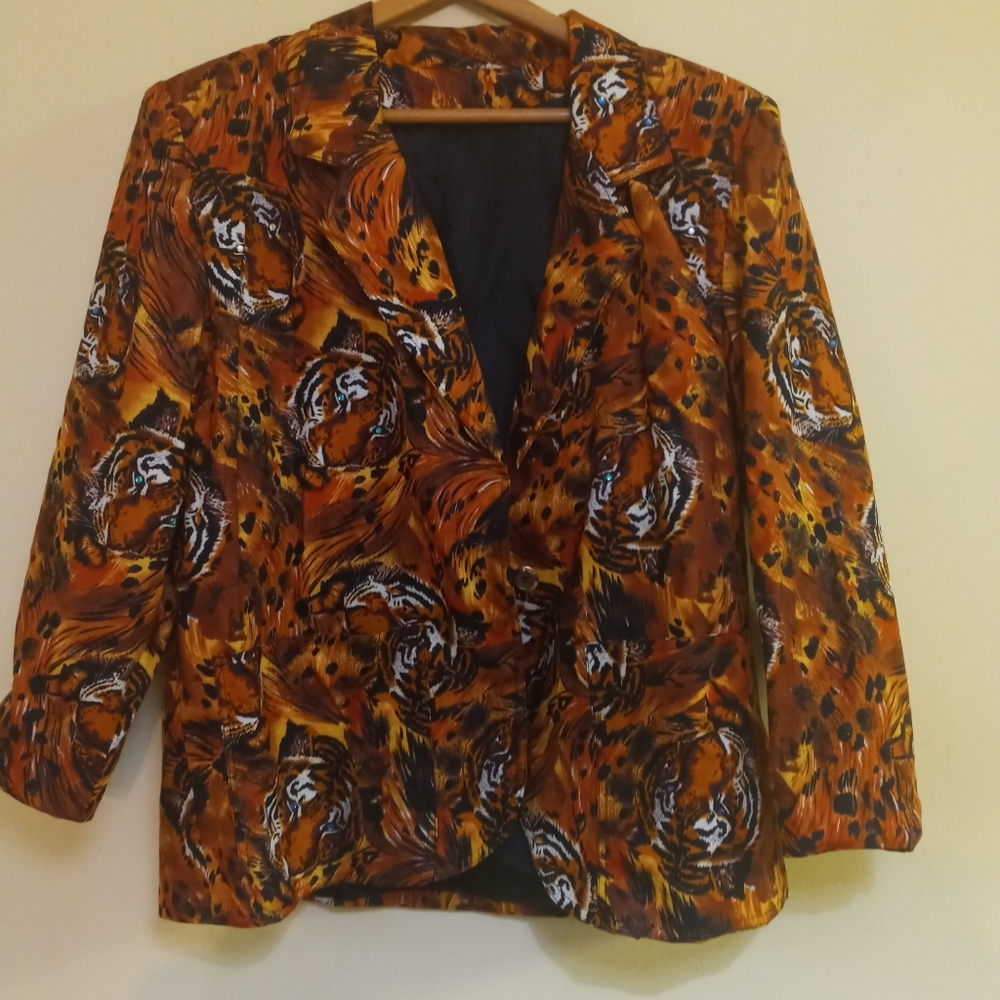 Vintage tiger blazer